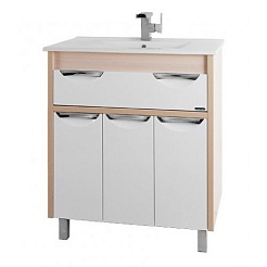 Водолей Комплект мебели "Габи 75" L белый/дуб – фотография-6